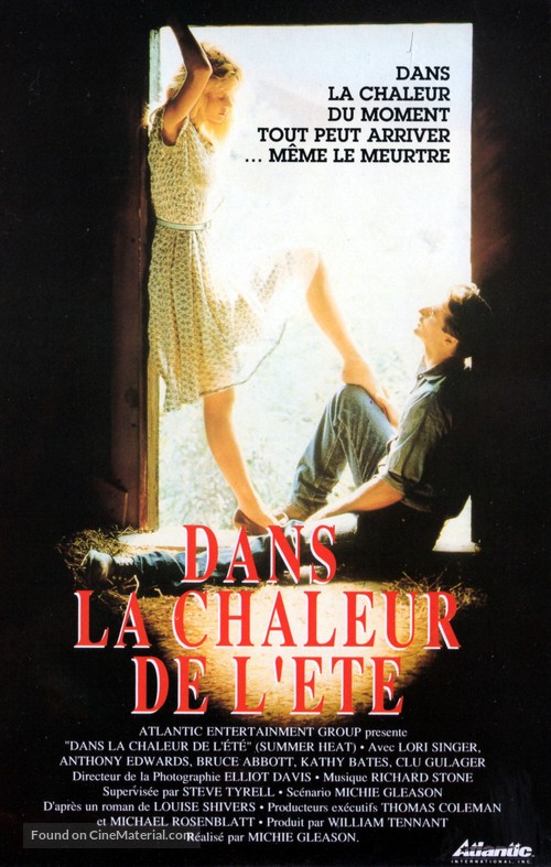 Summer Heat - French VHS movie cover