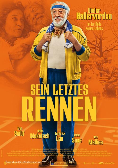 Sein letztes Rennen - German Movie Poster