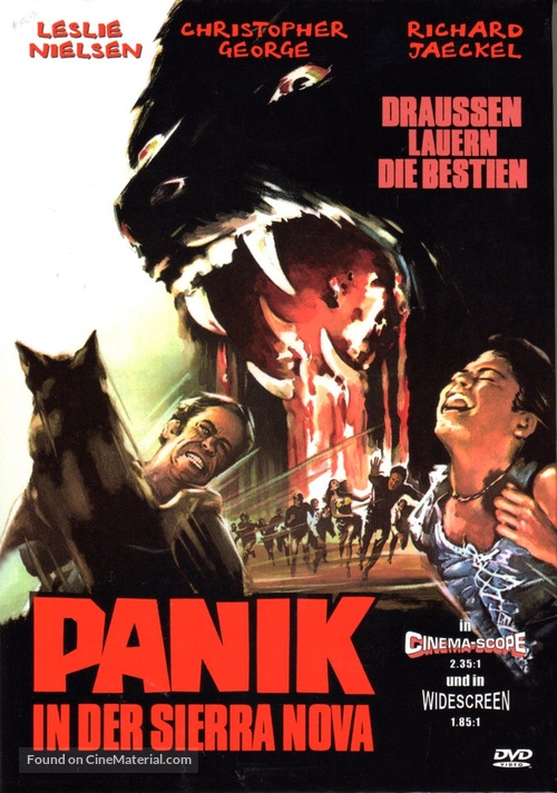 Day of the Animals - German DVD movie cover