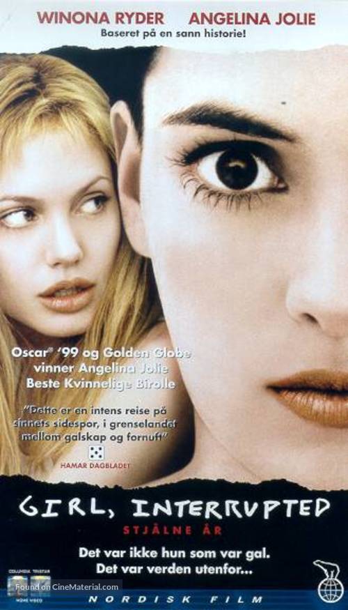 Girl, Interrupted - Norwegian Movie Cover