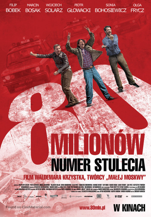 80 Milion&oacute;w - Polish Movie Poster