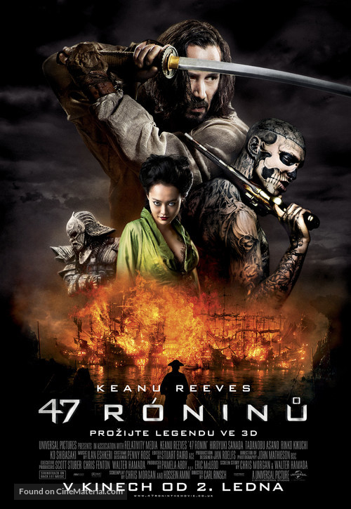 47 Ronin - Czech Movie Poster