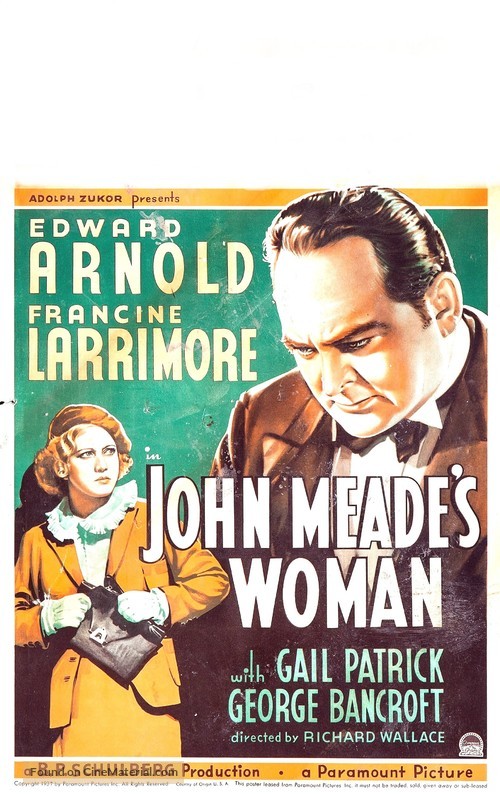 John Meade&#039;s Woman - Movie Poster