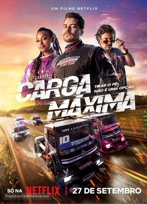 Carga M&aacute;xima - Brazilian Movie Poster