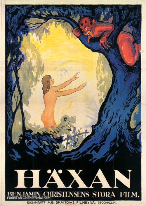 H&auml;xan - Swedish Movie Poster