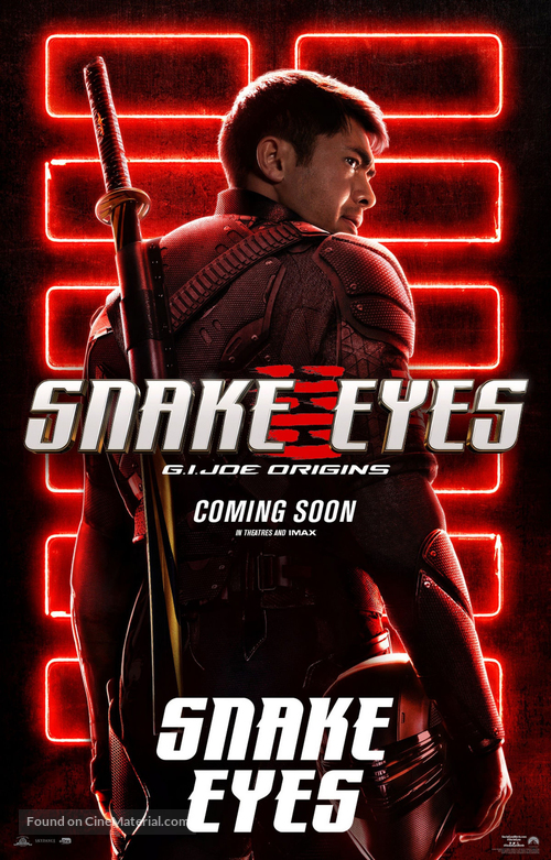 Snake Eyes: G.I. Joe Origins - International Movie Poster