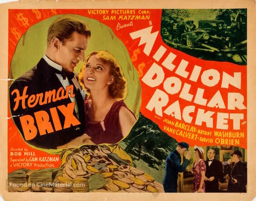 Million Dollar Racket - Movie Poster