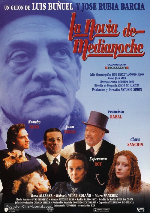 La novia de medianoche - Spanish Movie Poster