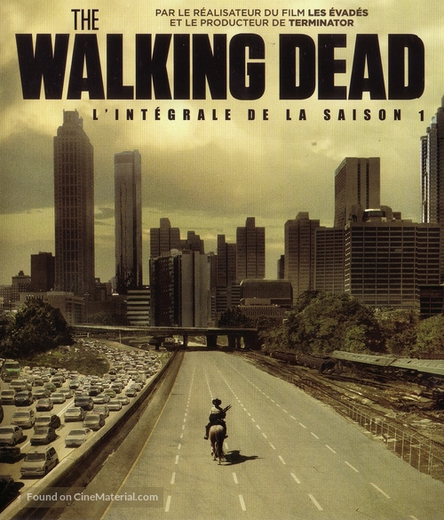 &quot;The Walking Dead&quot; - French Blu-Ray movie cover