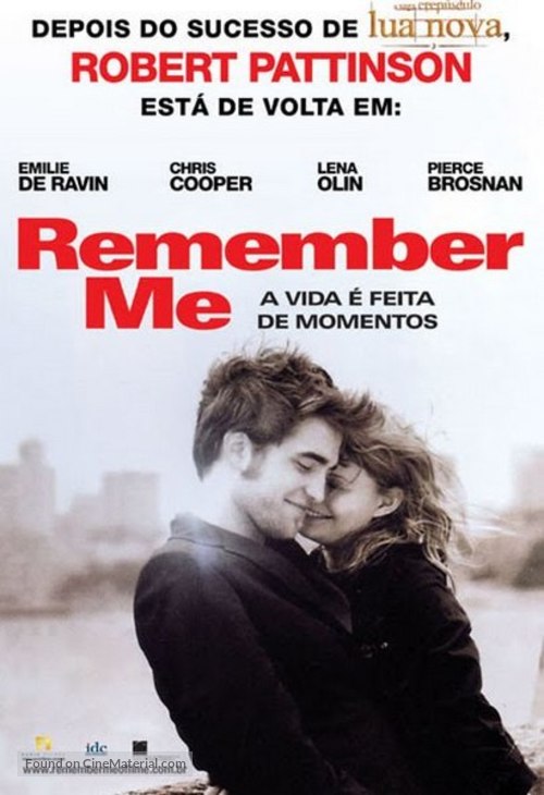 Remember Me - Brazilian Movie Poster