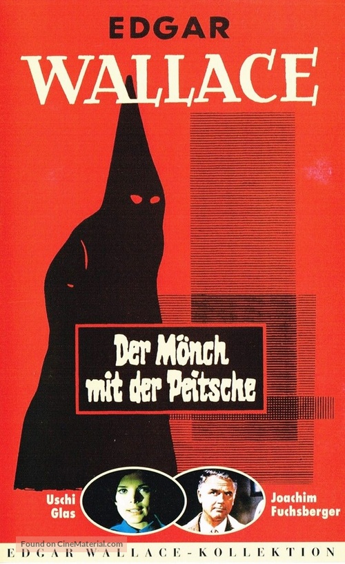 Der M&ouml;nch mit der Peitsche - German VHS movie cover