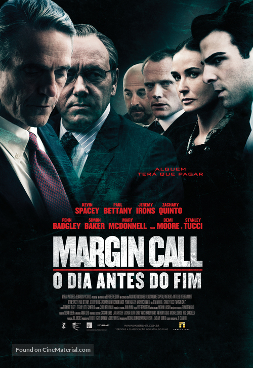 Margin Call - Brazilian Movie Poster