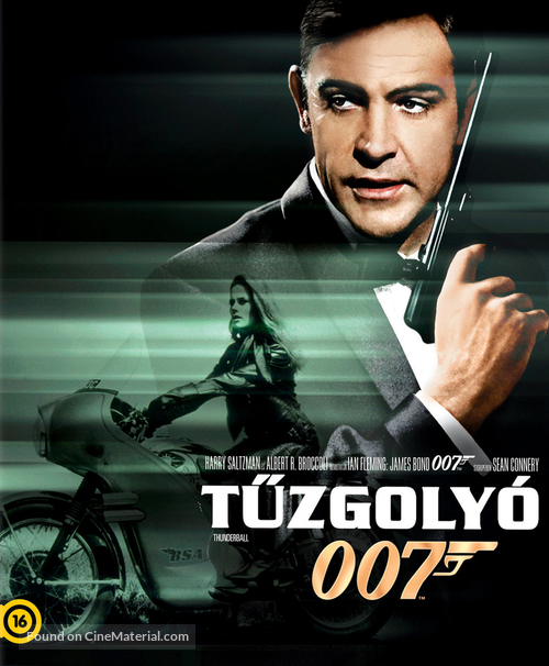 Thunderball - Hungarian Blu-Ray movie cover