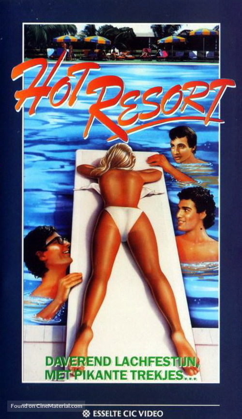Hot Resort - Dutch VHS movie cover