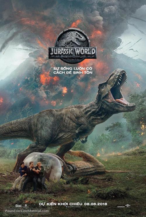 Jurassic World: Fallen Kingdom - Vietnamese Movie Poster