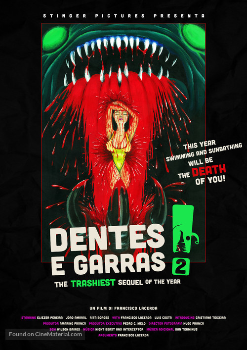 Dentes e Garras 2 - Portuguese Movie Poster