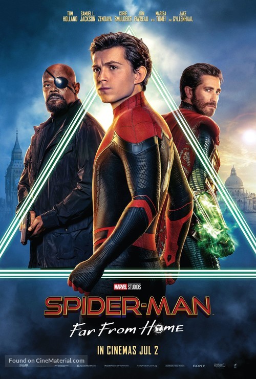 Spider-Man: Far From Home - Singaporean Movie Poster
