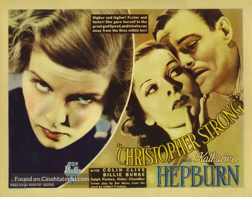 Christopher Strong - Movie Poster