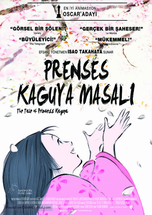 Kaguyahime no monogatari - Turkish Movie Poster