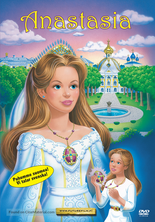 Anastasia - Finnish DVD movie cover