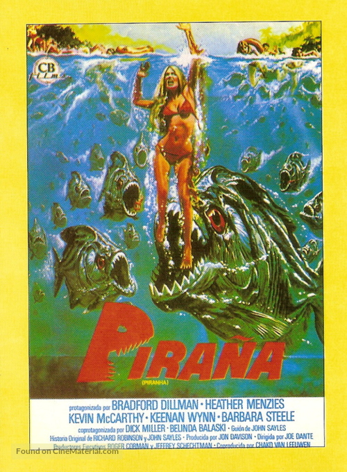 Piranha - Spanish Movie Poster