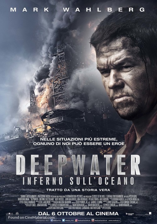 Deepwater Horizon - Italian Movie Poster