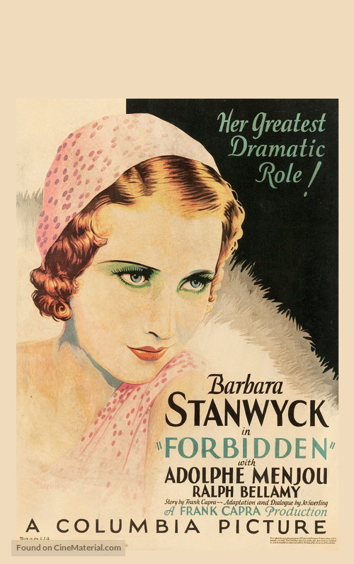 Forbidden - Movie Poster