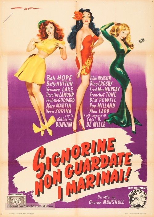 Star Spangled Rhythm - Italian Movie Poster