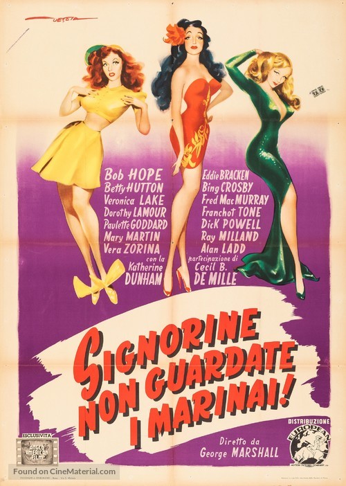 Star Spangled Rhythm - Italian Movie Poster