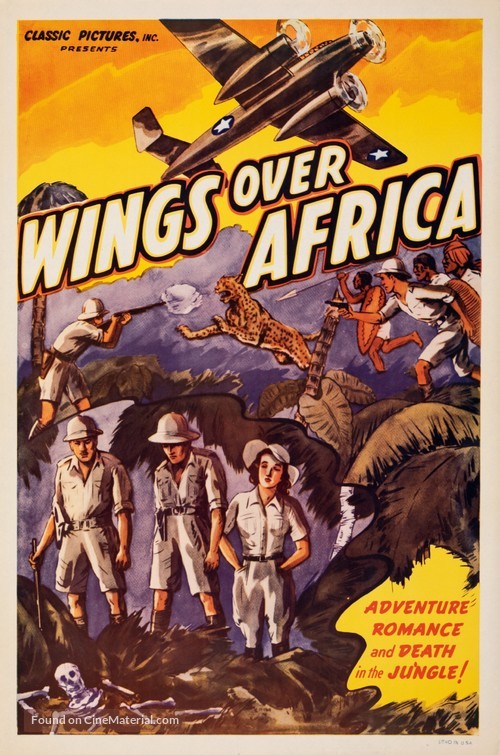 Wings Over Africa - Re-release movie poster