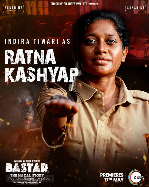 Bastar: The Naxal Story - Indian Movie Poster