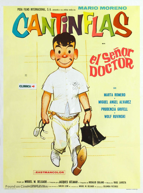 Se&ntilde;or doctor, El - Mexican Movie Poster