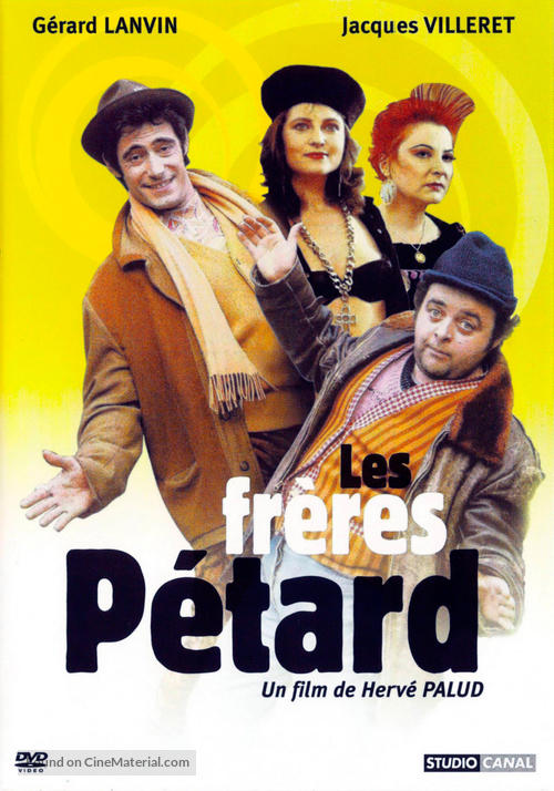 Les fr&egrave;res P&eacute;tard - French DVD movie cover