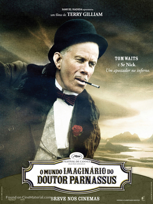 The Imaginarium of Doctor Parnassus - Brazilian Movie Poster