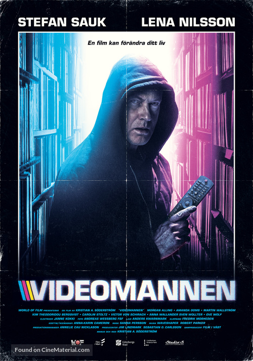 Videomannen - Swedish Movie Poster