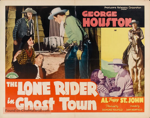 The Lone Rider in Ghost Town - Movie Poster