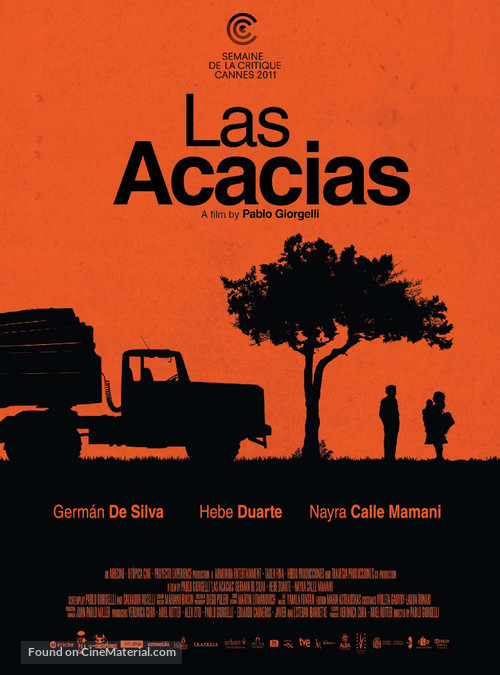 Las acacias - British Movie Poster