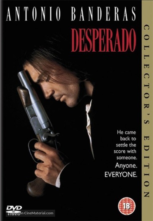 Desperado - British DVD movie cover