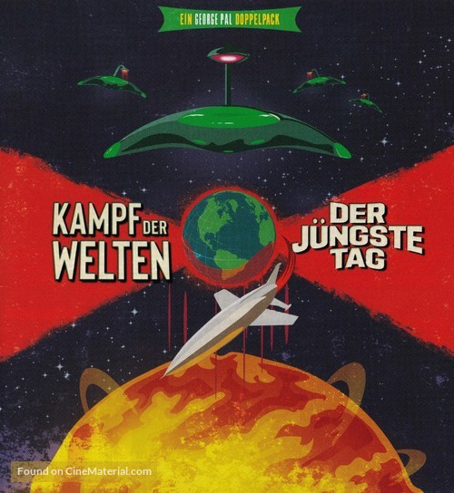 The War of the Worlds - German Blu-Ray movie cover