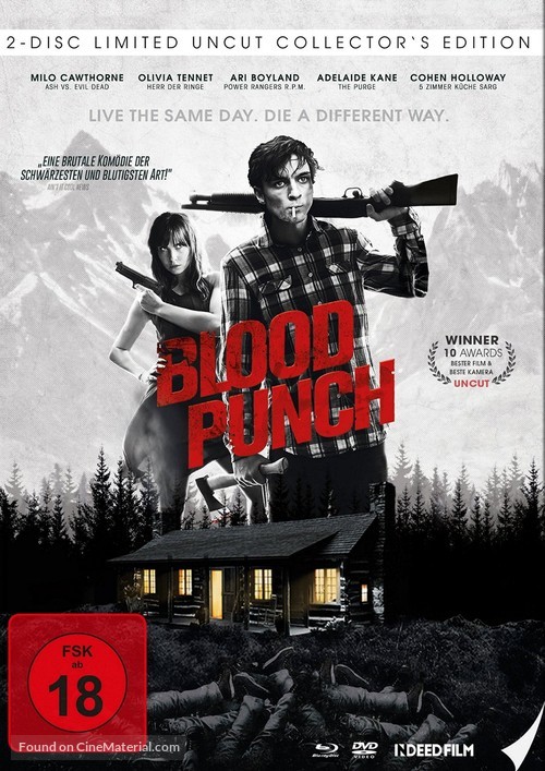Blood Punch - German Movie Cover
