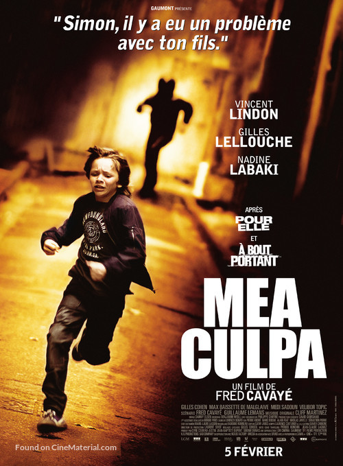 Mea Culpa - French Movie Poster