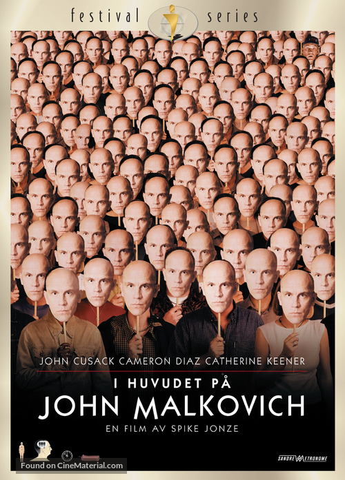 Being John Malkovich - Swedish Movie Cover