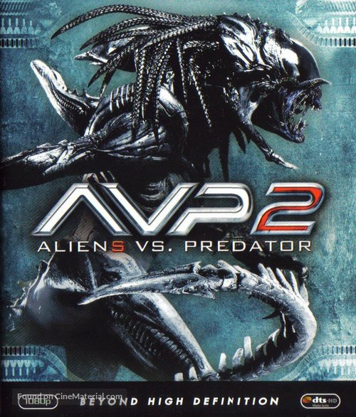 AVPR: Aliens vs Predator - Requiem - Blu-Ray movie cover