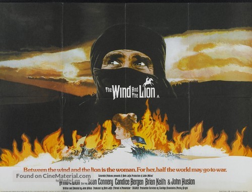 The Wind and the Lion - British Movie Poster