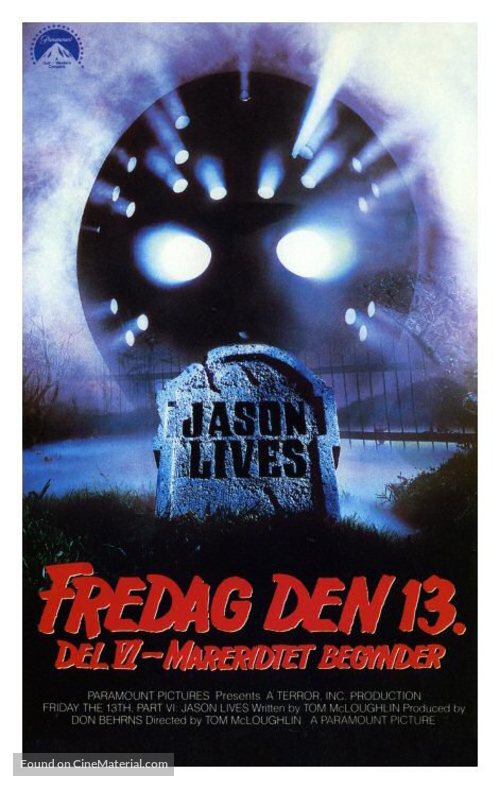 1986 Friday The 13th Part VI: Jason Lives