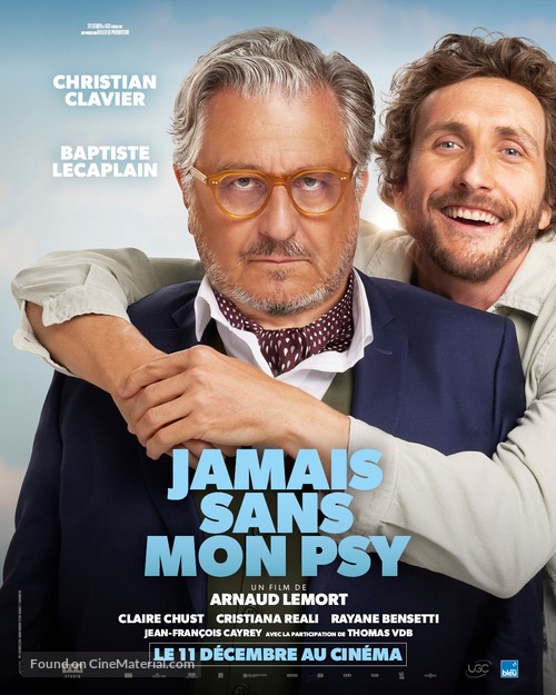 Jamais sans mon psy - French Movie Poster