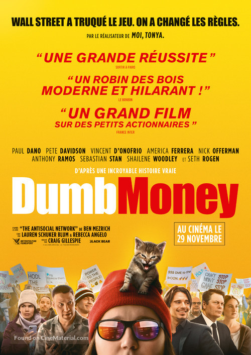 Dumb Money - French Movie Poster