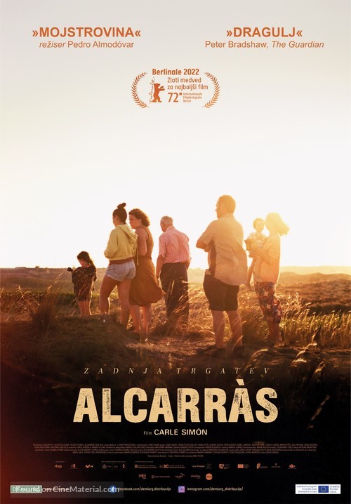 Alcarr&agrave;s - Slovenian Movie Poster