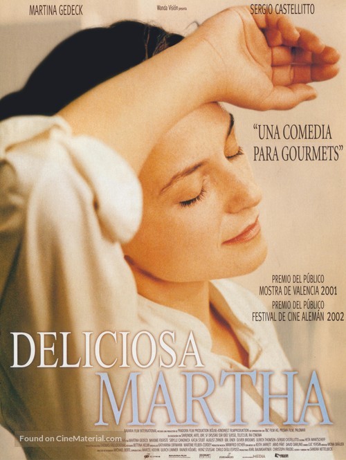 Bella Martha - Spanish Movie Poster