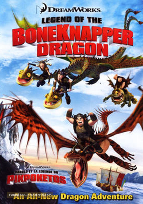 Legend of the Boneknapper Dragon - Canadian DVD movie cover